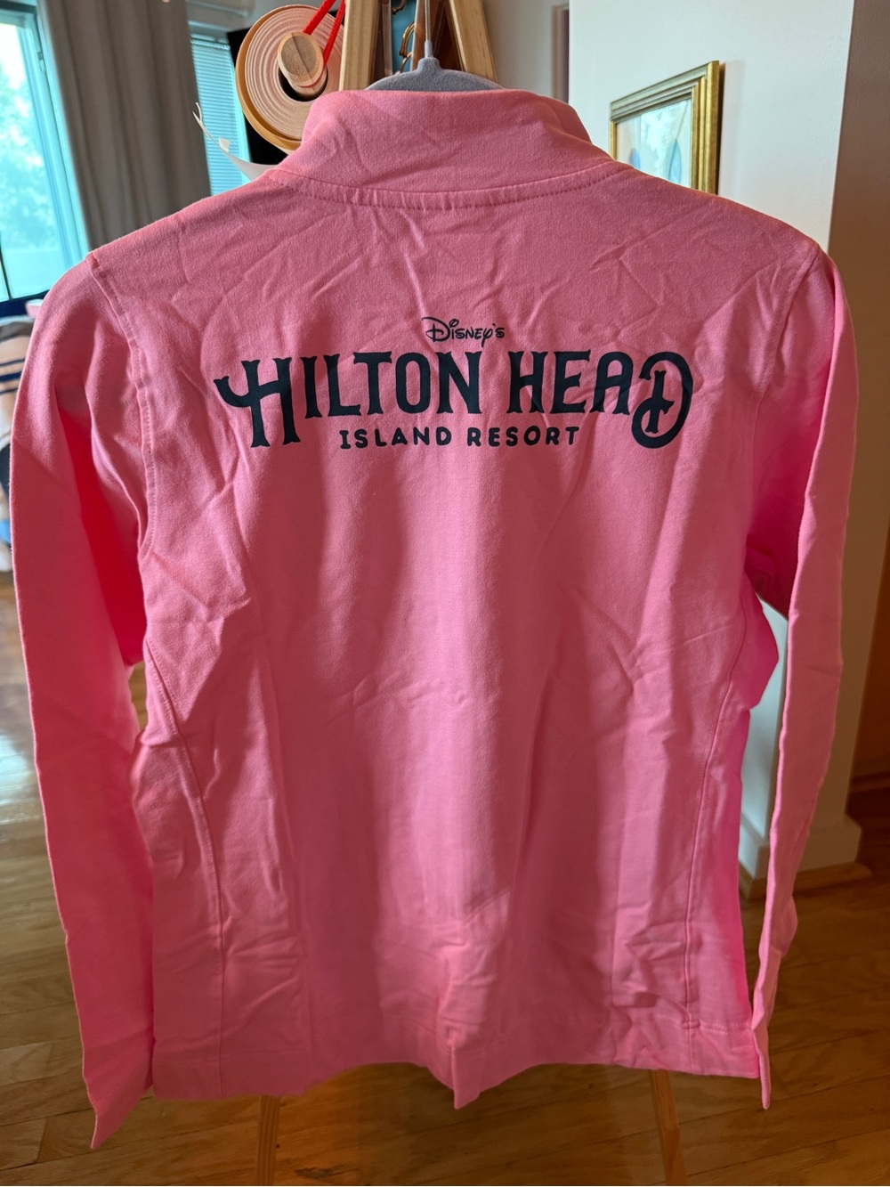 Disney Vacation Club Members Hilton Head Island Resort Pink Full Zip Jacket S